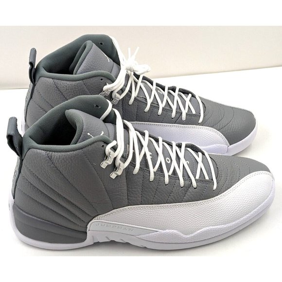 Nike Air Jordan 12 Retro Stealth  CT8013-015 White Cool Grey Men\'s Size 13 main image 12